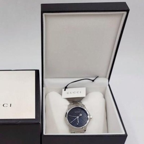 Classic Gucci stainless steel men's watch - Picture 1 of 5